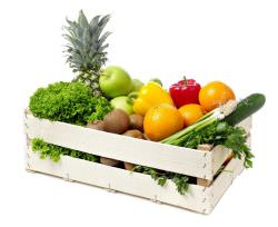 Obst und Gemüse Abonnement Medium Kasset