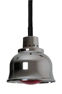 Chromeplated heating lamp