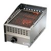 Professional lava stone grill Teknoline LPG90 gas powered Structure and grill with steel rod Power 9000 Watt LPG and Methane kit included made in Italy and sold by MPC SHOP