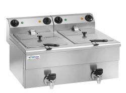 teknoline  Tabletop Fryer 2 Tanks 10 Litres is a product on offer at the best price