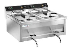 teknoline  Tabletop Fryer 2 Tanks 12 Liters  is a product on offer at the best price