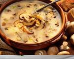 Zuppa ai funghi champignon