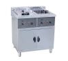 Threephase Double Fryer On Cabinet